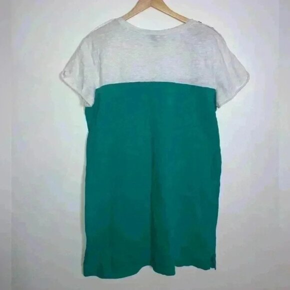 NICOLE MILLER COLORBLOCK TUNIC DRESS - Picture 4 of 13